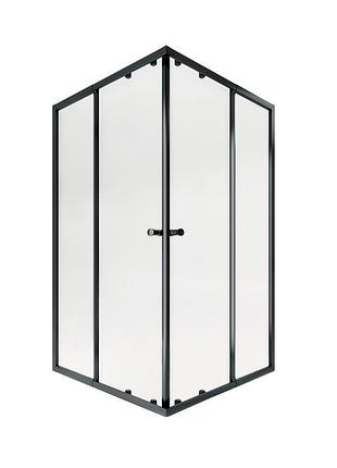 Душевая кабина qtap pisces bla109-11sc5 90-105x90-105 см, стекло clear 5 мм без поддона