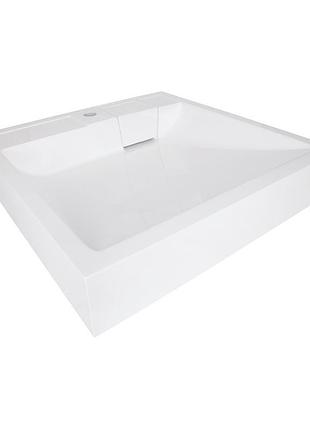 Раковина на пральну машину qtap arvin 595x595x115 мм, white qtarv2365whi48575