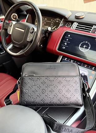 Чоловіча сумка louis vuitton кроссбоді барсетка