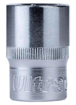 Насадка шестигранна коротка 1/2" 19мм crv ultra (6070192)