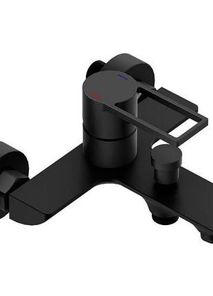 Змішувач для ванни, латунь ,чорний матовий aim,dg06530 black matte