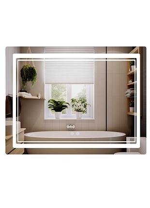 Зеркало qtap cardinal (ca2) 1000х800 с led-подсветкой touch, с антизапотеванием, с диммером, рег. темп цвета (3000-6500k)