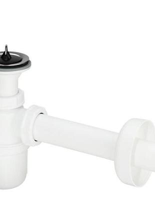 Сифон д/мийки. нерж. solop т-0405 (30шт)