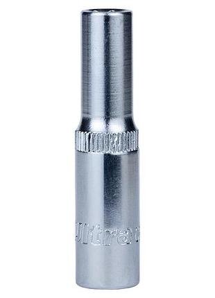 Насадка шестигранна довга 1/4" 6мм crv ultra (6062062)