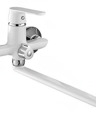 Ванна змішувач cloe 5356355cw-30f chrome+white