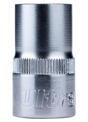 Насадка шестигранна коротка 1/2" 14мм crv ultra (6070142)