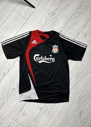 Вінтажна футболка adidas liverpool 2007 vintage ліверпуль розмір с м