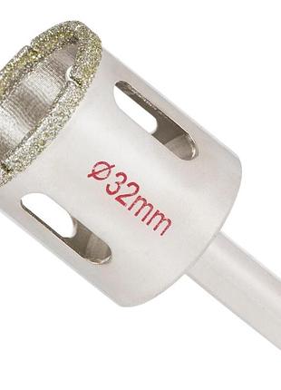 Коронка алмазна по кераміці і склу ø32мм sigma (1541321)