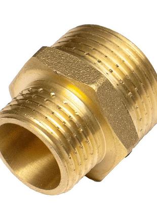 Ніпель 1"з - 2"з латун., (без покриття), 5/15 шт