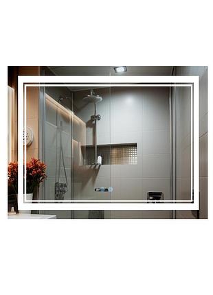 Зеркало qtap cardinal (ca1) 1000х800 с led-подсветкой touch, с антизапотеванием, с диммером, рег. темп цвета (3000-6500k)
