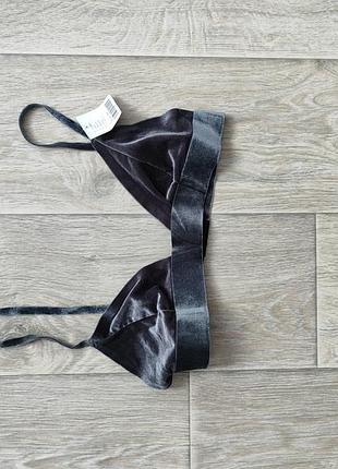Бархатный новый топ urban outfitters m