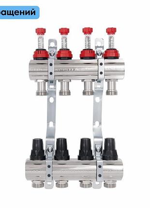 Коллектор с затратами thermo alliance forte 1" 4 выхода sf001w4