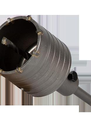 Коронка по бетону ø65×70мм 8 зубців + хвостовик 110мм sds-plus grad (1514365)