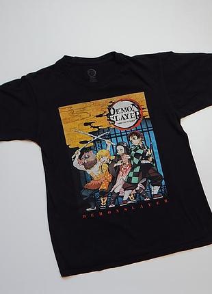 Футболка demon slayer kimetsu no yaiba anime manga cartoon movie t-shirt medium
