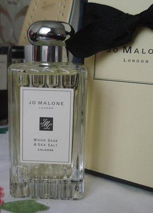 Jo malone wood sage & sea salt  100 мл, парфюм