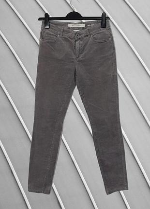 Жіночі штани marc o’polo оригінал s m / сірі джинси slim fit / оксамитові штани marc o’polo
