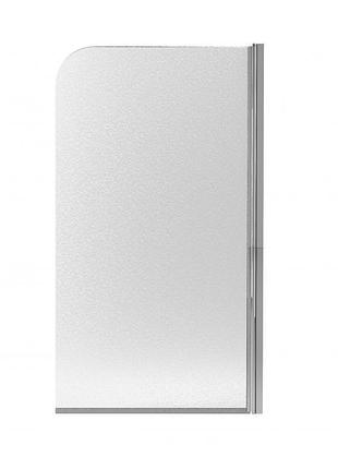 Штора на ванну qtap standard crm407513apr стекло pear 6 мм, 75х140 см, правая