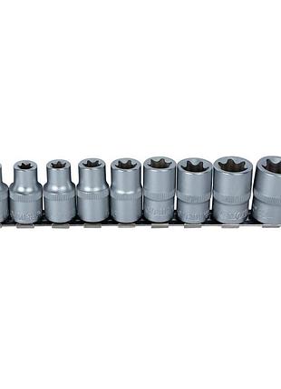 Набір насадок torx 1/2" 9шт на планці crv sigma (6086961)