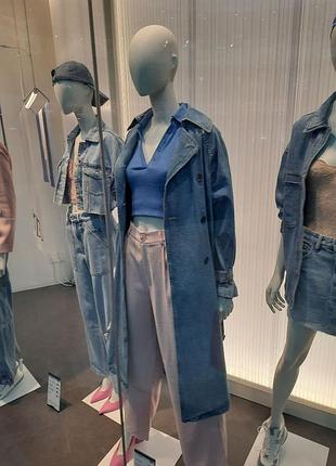 Трендовий стильний тренч, плащ від stradivarius denim