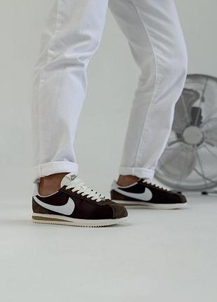Кросівки nike cortez baroque brown and sail