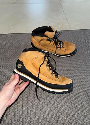 Чоботи ботінки timberland нубук шкіряні кожаные сапоги ботинки