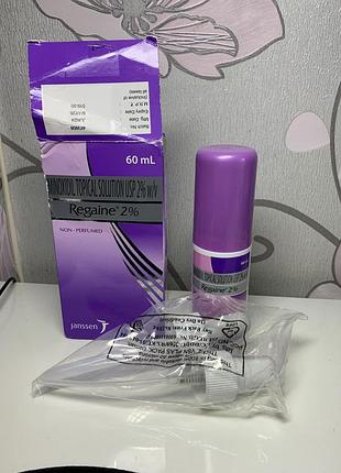 Regaine (регейн) 2% minoxidil — засіб проти випадіння волосся, 60 мл