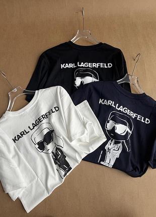 Футболка чоловіча karl lagerfeld мужская