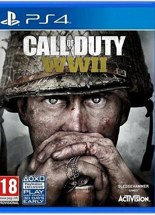 Дискова версія гри call of duty: wwii для ps4 б/в cusa08634