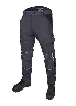 Брюки flex cotton rewelly (kedm-flex) сірий l 52-54