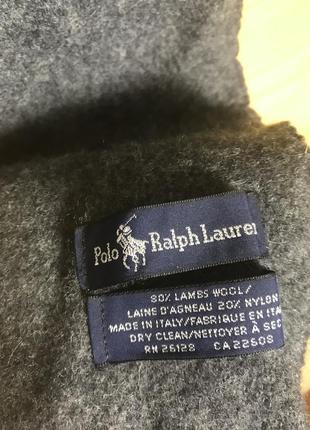 Vintage polo ralph lauren шарф3 фото