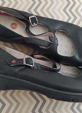 Новые балетки clarks кожа стелька 24,2/