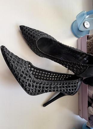 Туфли лодочки кожа zara 38 размер