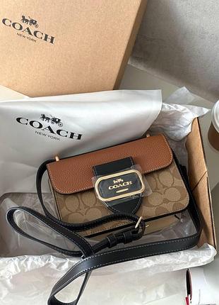 Coach morgan shoulder bag mini 18.5х15х8