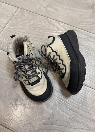 Хайтопи zara кросівки ботинки