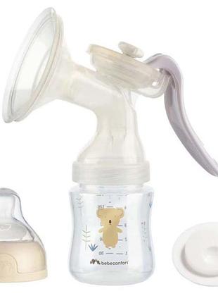 Ручной молокоотсос bebe confort physio air pp, 150 мл