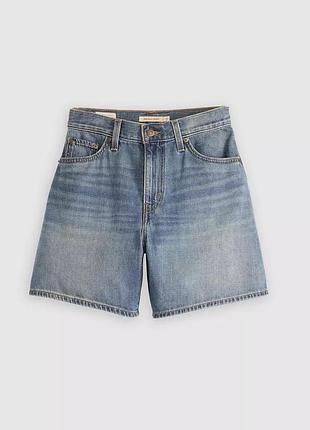 Джинсові шорти levi’s high rise baggy shorts p. 26 та 28