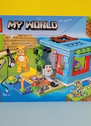 Конструктор my world mg510 утиная ферма, детский конструктор