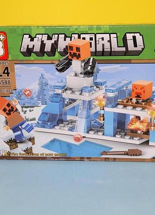 Конструктор my world lb548 – герои у реки