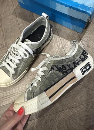 Кеды мокасины dior