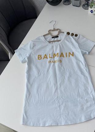 Оригінал футболка balmain жіноча s