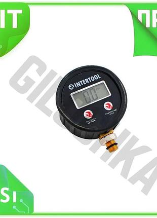 Ve цифровий манометр intertool для new version пневмопістолета підкачування коліс з підсвічуванням та n6w_ver