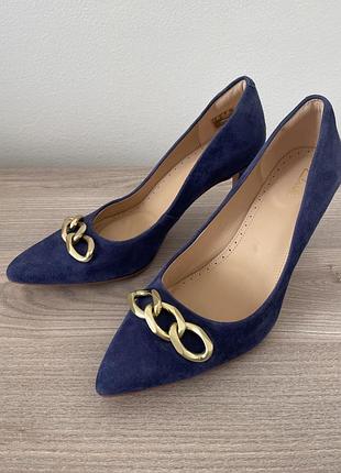 Clarks замшеві туфельки