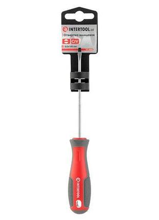 Ve отвертка intertool sl3 100 new version мм для монтажа и демонтажа крепежа с магнитным наконечником n6w_ver 7