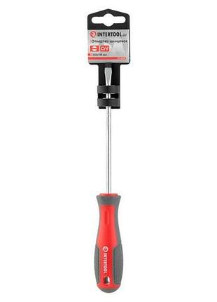 Ve отвертка sl5 125 мм new version intertool с магнитным наконечником для монтажа и демонтажа крепежа n6w_ver 7