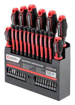 Ve набор отверток intertool 36 new version ед ph sl t с битами storm для мастеров и домашних работ про n6w_ver 3
