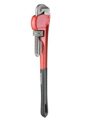 Ve ключ трубный intertool stillson new version 600 мм для сантехников с захватом до 90 мм ключ для тру n6w_ver 6