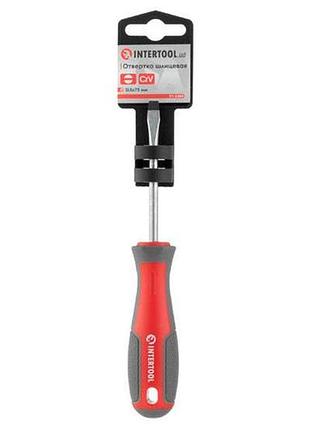 Ve отвертка sl5 intertool 75 new version мм для монтажа и демонтажа крепежа с магнитным наконечником в n6w_ver 7