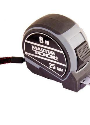 Ve рулетка mastertool 8 м new version 25 мм с двумя фиксаторами измерительный инструмент для точного и n6w_ver 3