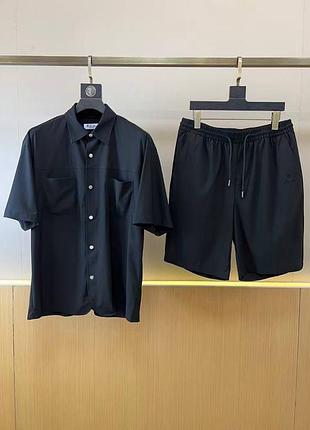 Чоловічий літній костюм loro piana футболка + шорти
