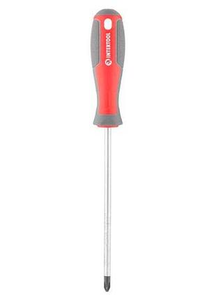Ve отвертка intertool ph2 150 new version мм для монтажа и демонтажа крепежа с магнитным наконечником n6w_ver 5